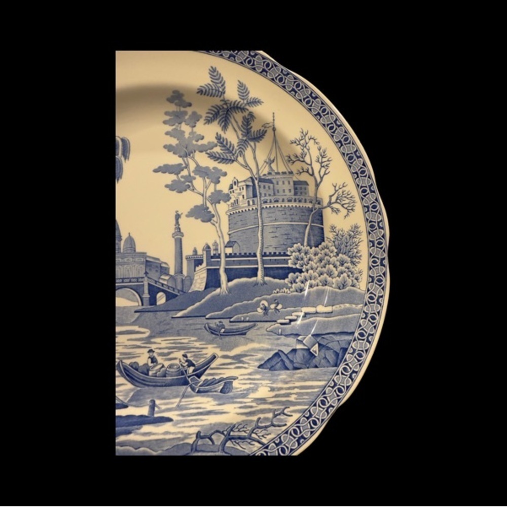 Spode Made in England Blue Room Collection ROME Dinner plate - Picture 3 of 6
